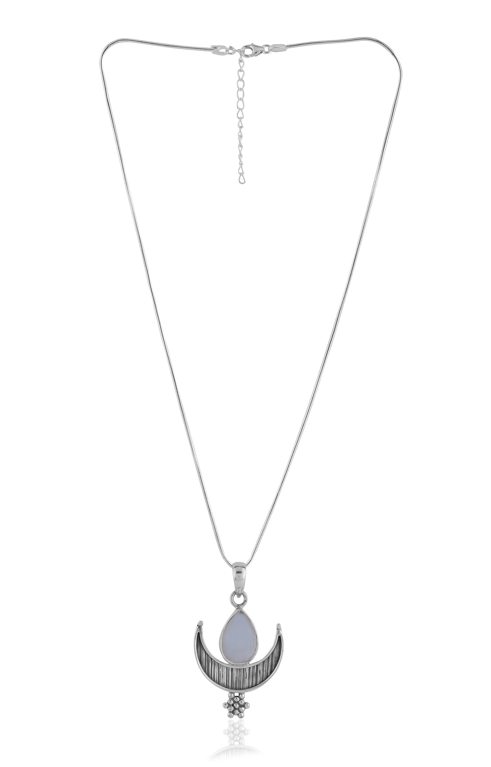Dridha Antique Necklace in 925 Sterling Silver DM205