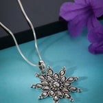 Dridha Antique Necklace in 925 Sterling Silver DM207