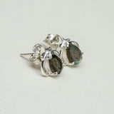 Earring With Labradorite Gemstone in Best Quality 925 Sterling Silver
