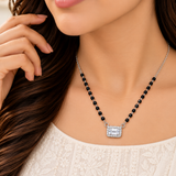 Mohnaa Aadhira 925 Sterling Silver Mangalsutra