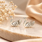 Mohnaa Eternal Swans Decorative Figurines – Set of 2