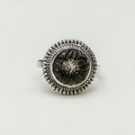 Floral Sterling Silver Ring