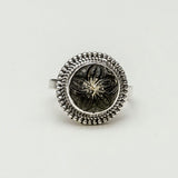 Floral Sterling Silver Ring