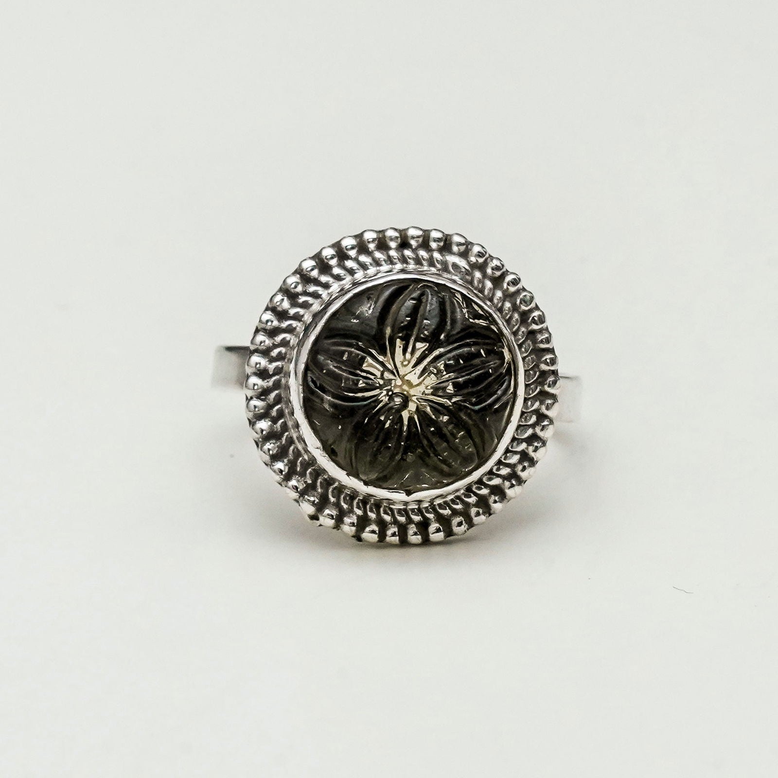 Floral Sterling Silver Ring