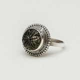 Floral Sterling Silver Ring