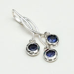 Handmade Pendant With Lolite Gemstone In 925 Sterling Silver