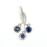 Handmade Pendant With Lolite Gemstone In 925 Sterling Silver