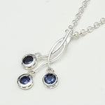 Handmade Pendant With Lolite Gemstone In 925 Sterling Silver