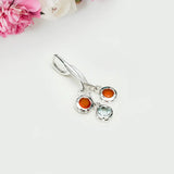 Handmade Pendant With Multi Stone In 925 Sterling Silver
