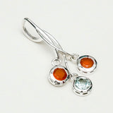 Handmade Pendant With Multi Stone In 925 Sterling Silver