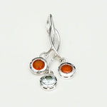 Handmade Pendant With Multi Stone In 925 Sterling Silver