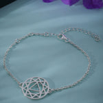 Mandala Design Bracelet in 925 Sterling Silver 404