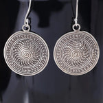 Mohnaa Antique Silver Earring