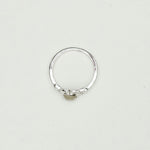 Mohnaa Crown Ring With Rainbow Moonstone