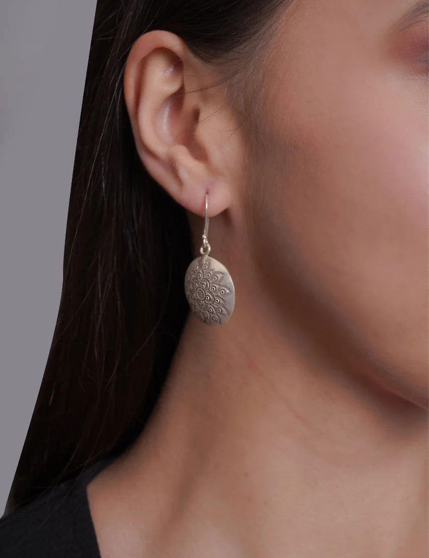 Mohnaa Earring with Peacock Motif 1