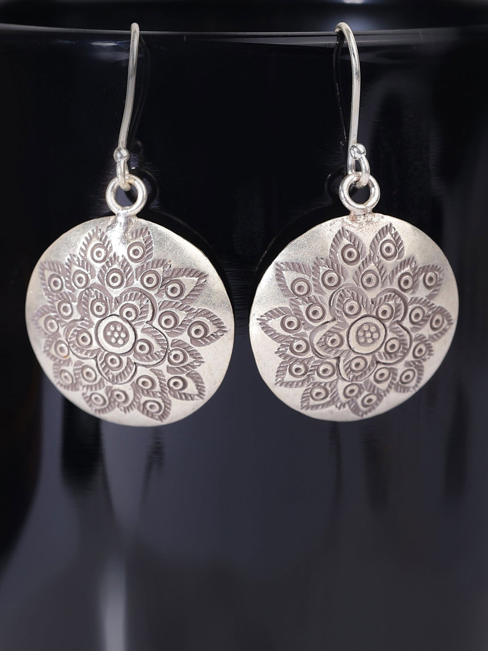 Mohnaa Earring with Peacock Motif 1
