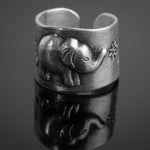 Mohnaa Elephant thumb ring