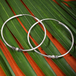 Mohnaa Hoop Earring With Single Bead