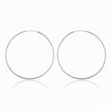 Mohnaa Hoop Earrings Plain