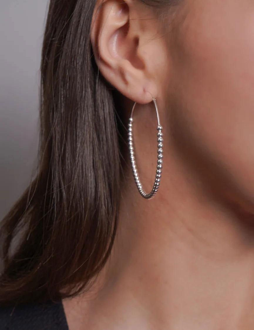 Mohnaa Hoop earring beaded