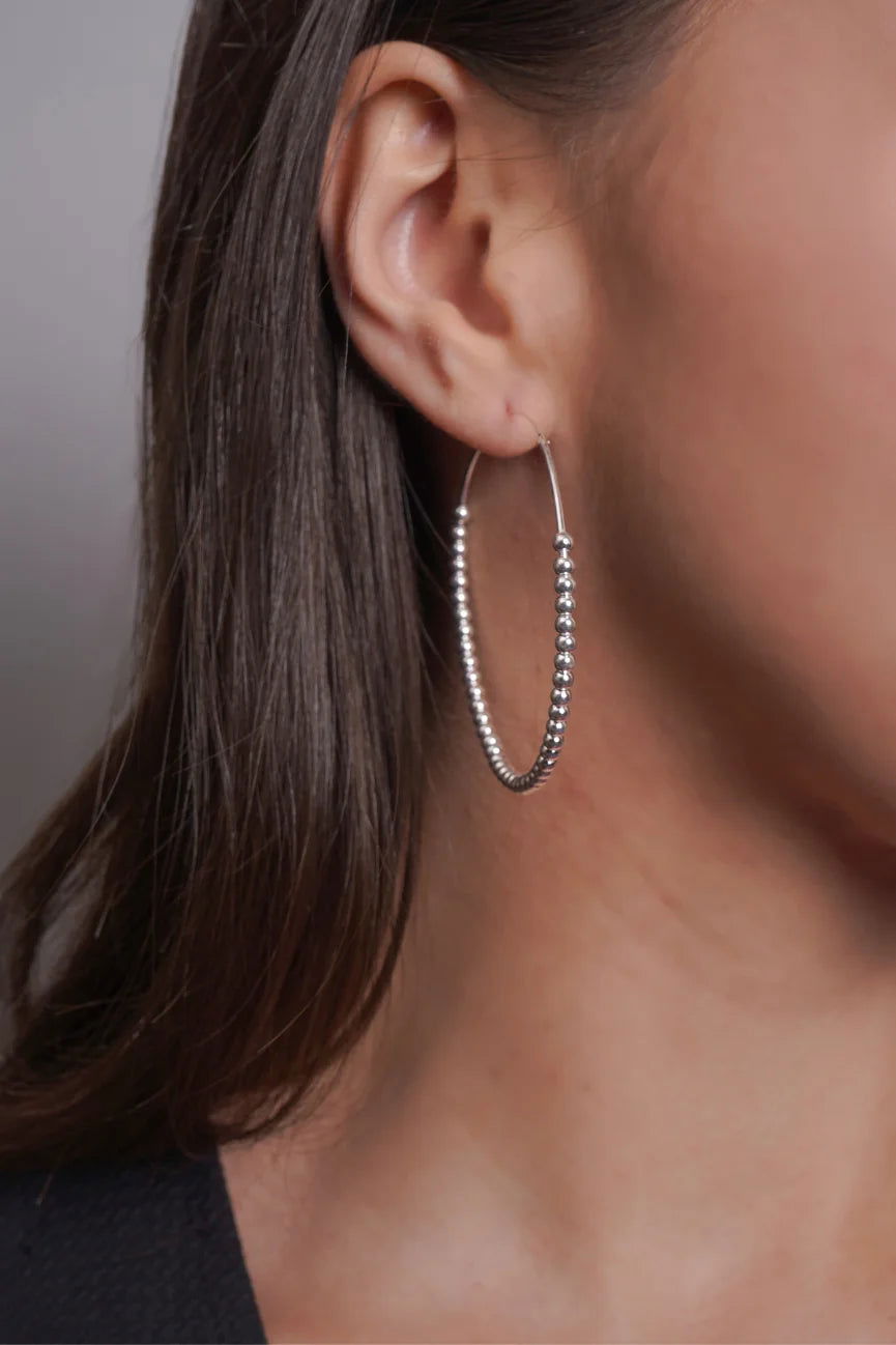 Mohnaa Hoop earring beaded