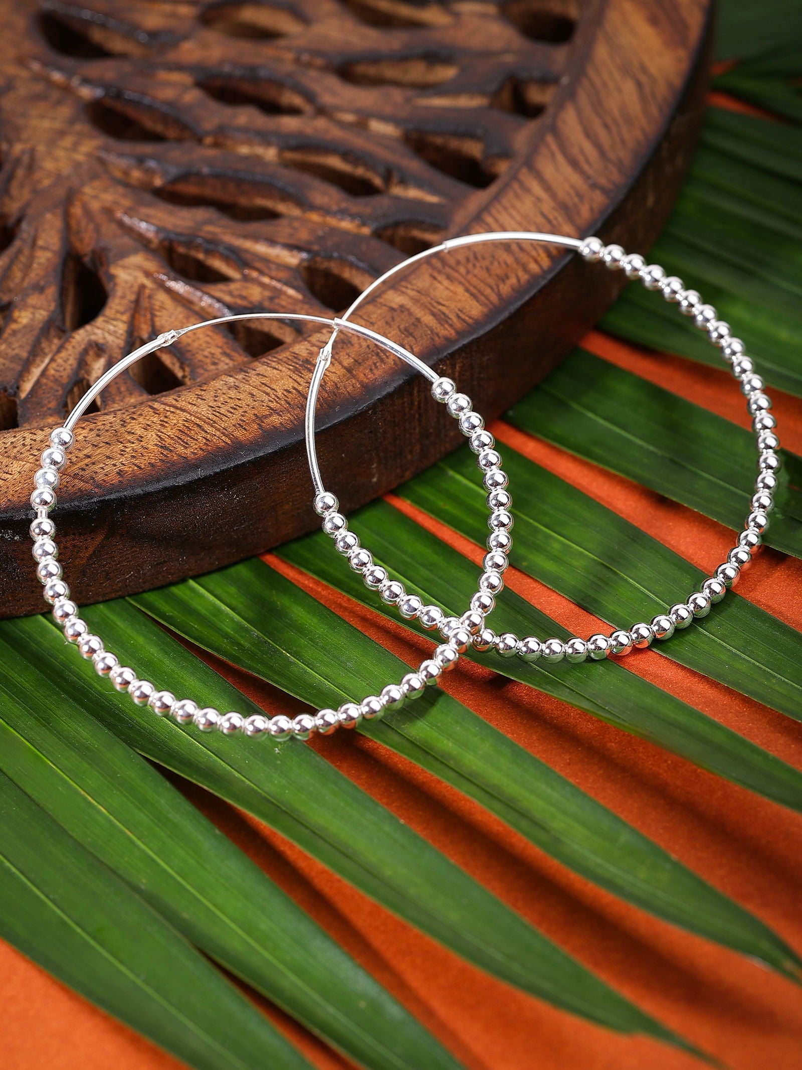 Mohnaa Hoop earring beaded