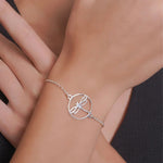 Mohnaa Minimalist Dragon Fly Bracelet in 925 Sterling Silver 401