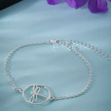 Mohnaa Minimalist Dragon Fly Bracelet in 925 Sterling Silver 401