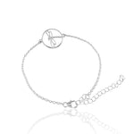 Mohnaa Minimalist Dragon Fly Bracelet in 925 Sterling Silver 401