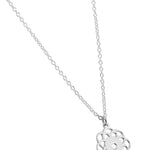 Mohnaa Minimalist Flower Necklace in 925 Sterling Silver 306