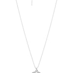 Mohnaa Minimalist Mandala Necklace in 925 Sterling Silver 304