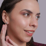 Mohnaa Rose Ear Studdes