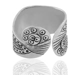 Mohnaa Sea wave thumb ring