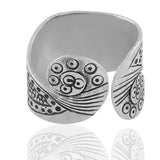 Mohnaa Sea wave thumb ring