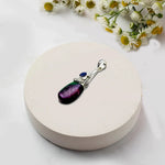 Multicolor Gemstone Pendants In 925 Silver