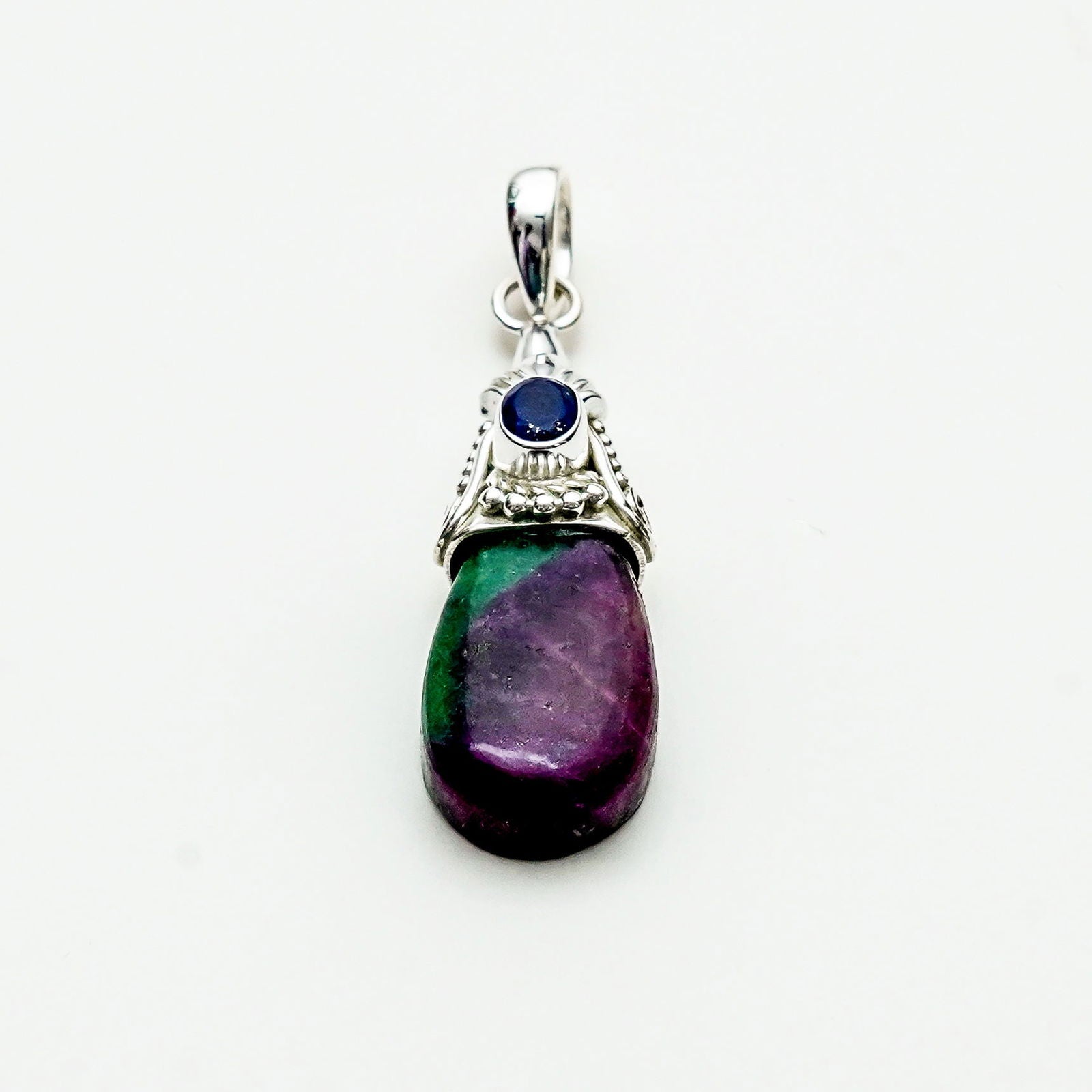 Multicolor Gemstone Pendants In 925 Silver