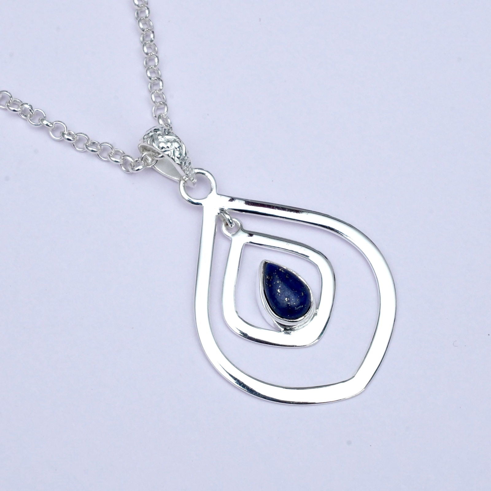 Pendants With Kyanite Gemstone In 925 Sterling Silver