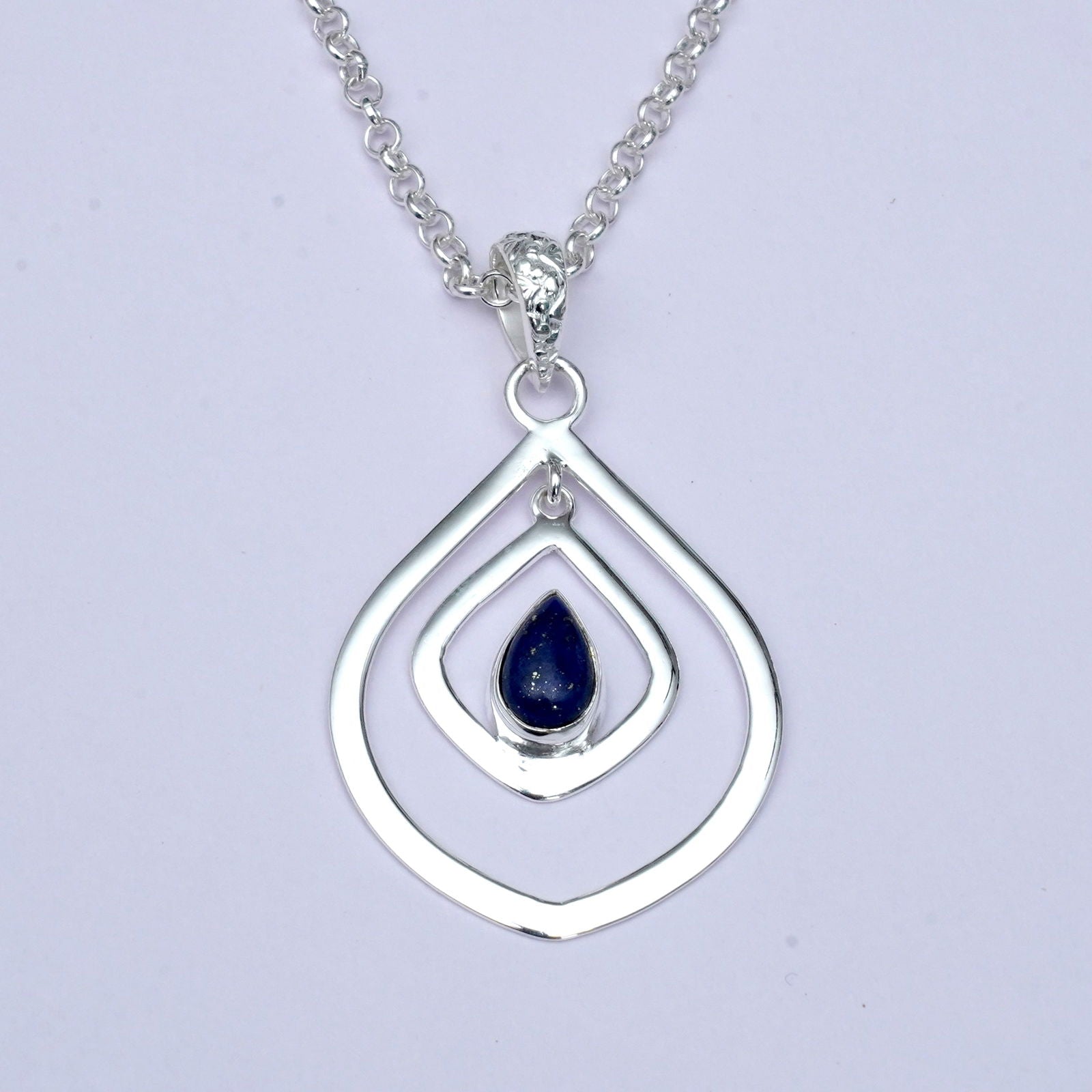 Pendants With Kyanite Gemstone In 925 Sterling Silver