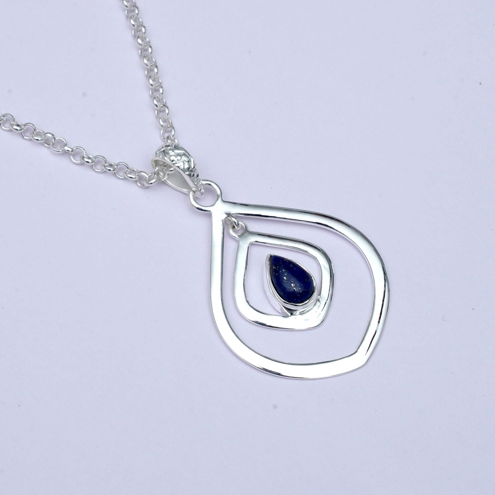 Pendants With Kyanite Gemstone In 925 Sterling Silver