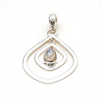 Pendants With Labradorite Gemstone In 925 Sterling Silver