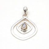 Pendants With Labradorite Gemstone In 925 Sterling Silver