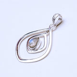 Pendants With Labradorite Gemstone In 925 Sterling Silver