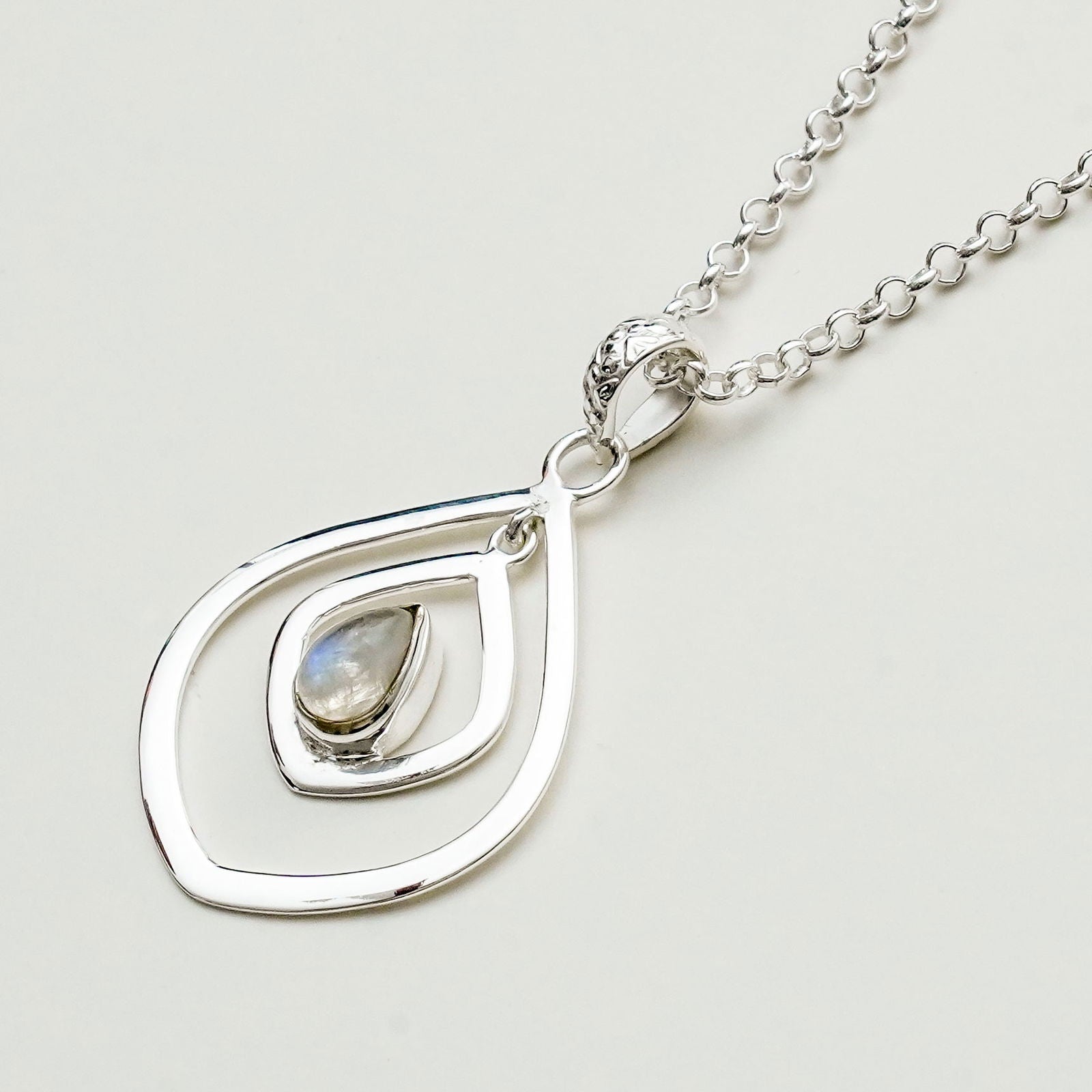 Pendants With Labradorite Gemstone In 925 Sterling Silver