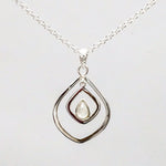 Pendants With Rainbow Moonstone In 925 Sterling Silver
