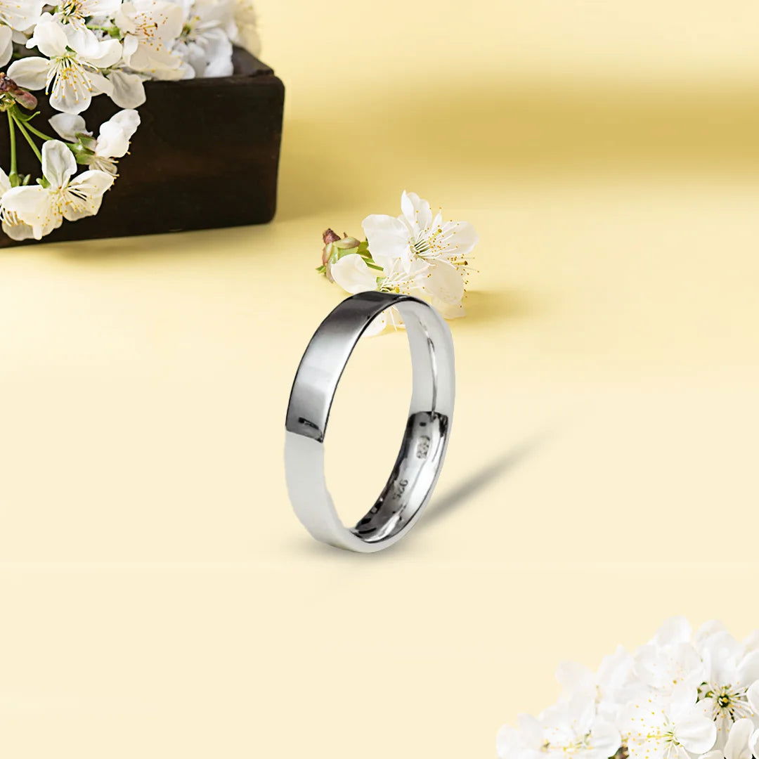 Plain 925 Solid Silver Ring