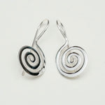 Plain Handmade Meditation Earring in 925 Sterling Silver