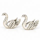 Mohnaa Eternal Swans Decorative Figurines – Set of 2