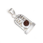Shiva Linga with Rudraksh Pendant