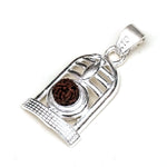 Shiva Linga with Rudraksh Pendant
