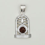 Shiva Linga with Rudraksh Pendant